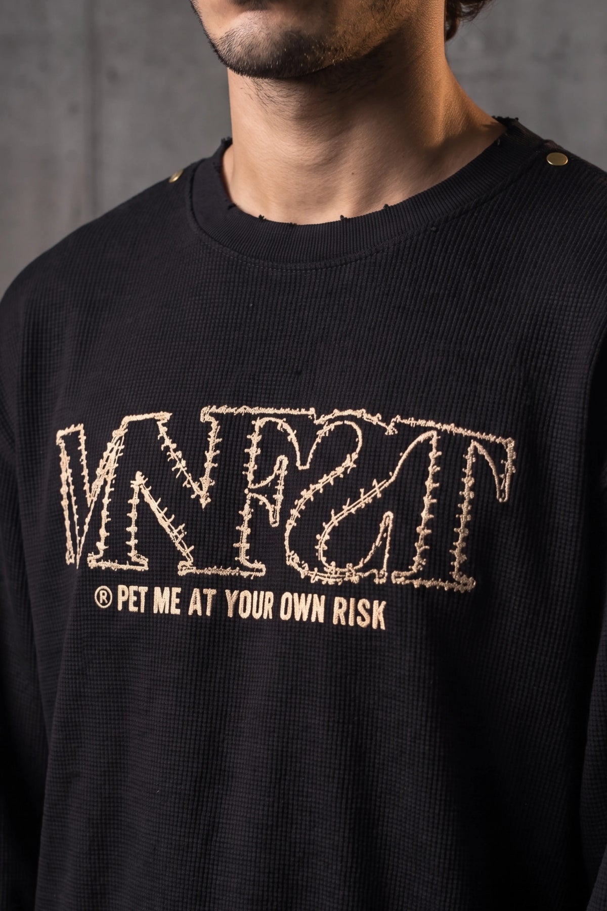 Bad Kitty MNFST Waffle T-shirt