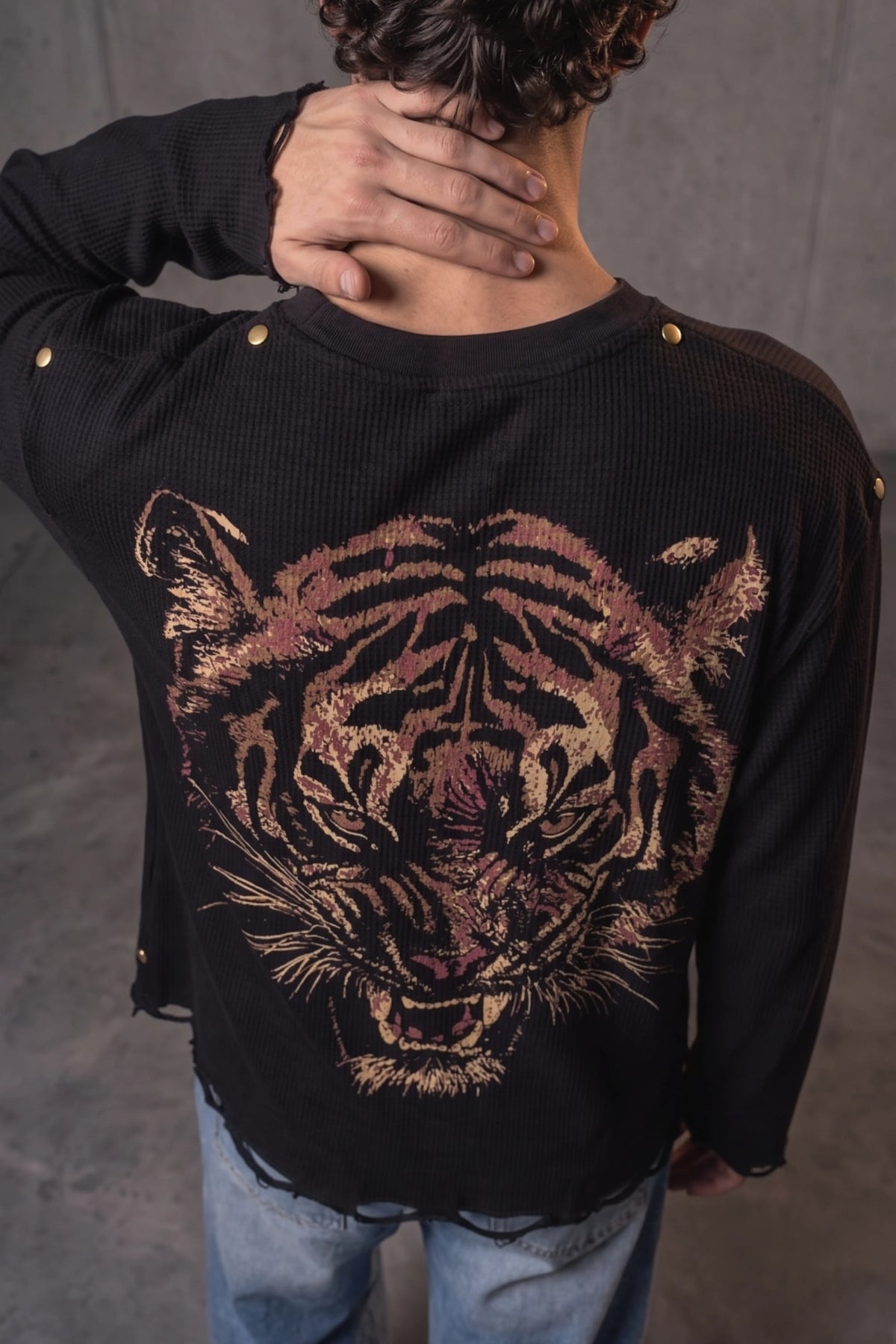 Bad Kitty MNFST Waffle T-shirt
